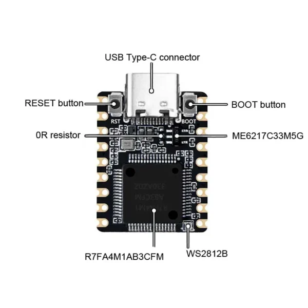 UNO Minima RA4M1 Tiny SuperMini R7FA4M1 Board Compatible With R4 For Arduino - Image 6