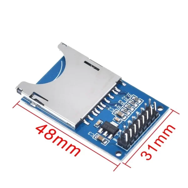 TZT SD Card Module Slot Socket Reader for Arduino UNO R3 Mega 2560 Nano - Image 2
