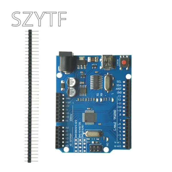 R3 Development Board WeMos WiFi R3 ATMEGA328P/PB Chip CH340G For UNO R3 Arduino Development Board WeMos ESP8266 - Image 2