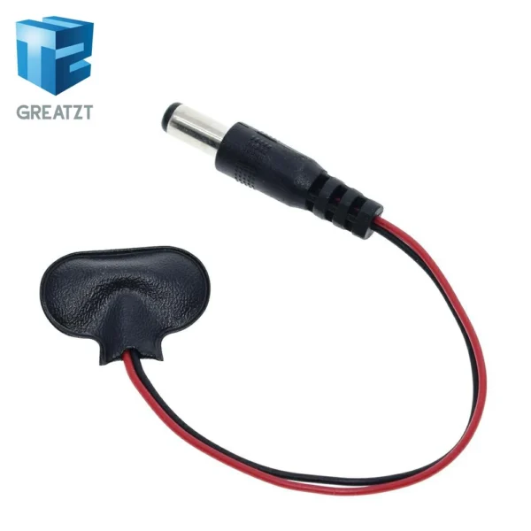 GREATZT 1/10PCS 90 DC 9V Battery button power plug for Arduino Mega 2560 1280 UNO R3 132 9V battery buckle - Image 5