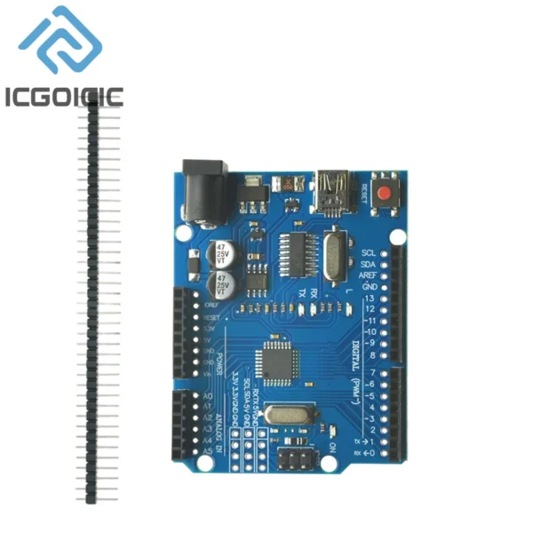 R3 Development Board WeMos WiFi R3 ATMEGA328P/PB Chip CH340G For UNO R3 Arduino Development Board WeMos ESP8266 - Image 2