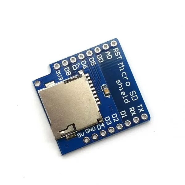 Micro SD Card Shield for WeMos D1 Mini TF WiFi ESP8266 Compatible SD Wireless Module for Uno for WeMos D1 Mini - Image 3