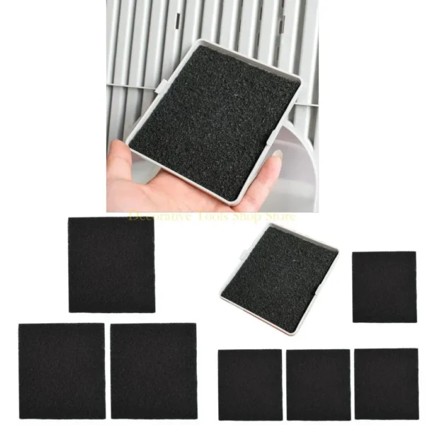 QX2E Pet for Cat Litter Boxes Cleaner Replacement Accessories Sponge Filter Foam Shee