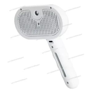 2pcs Pet Spray Massage Comb | Cat and Dog Quiet Electric Beauty Brush | Kink, Spray and Massage in One