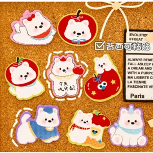 Cartoon Puppy Memo Pad Paper N Times Sticker Cute Memo Book Convenience Cute Dog Note Pad For School Student Home