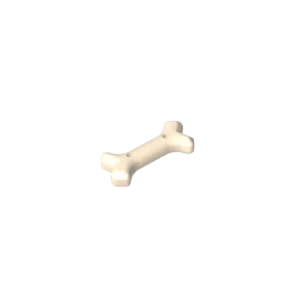 Gobricks GDS-2222 Animal Body Part Dog Bone [Short] compatible with lego 93160 Assembles Building Blocks children's toys
