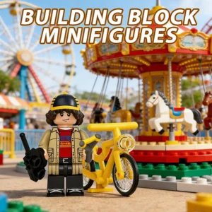 For G0186 Movie Series "Master Dustin" Building Block Minifigure Toy Collectible Plastic Action Figure Compatible Toy