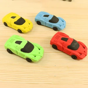 Car student Eraser Funny Car Toy pencil Erasers for Birthday Party Supplies Favors, School Classroom Rewards