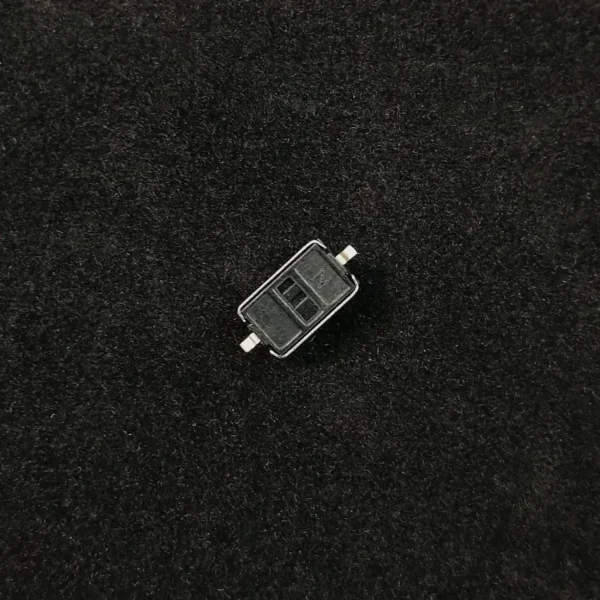SMD 2Pin Turtle Tact Switch 3x4x2 3x6x2.5mm 2 Feet Stand Upright With Out Pillars Mini – Micro Touch Button