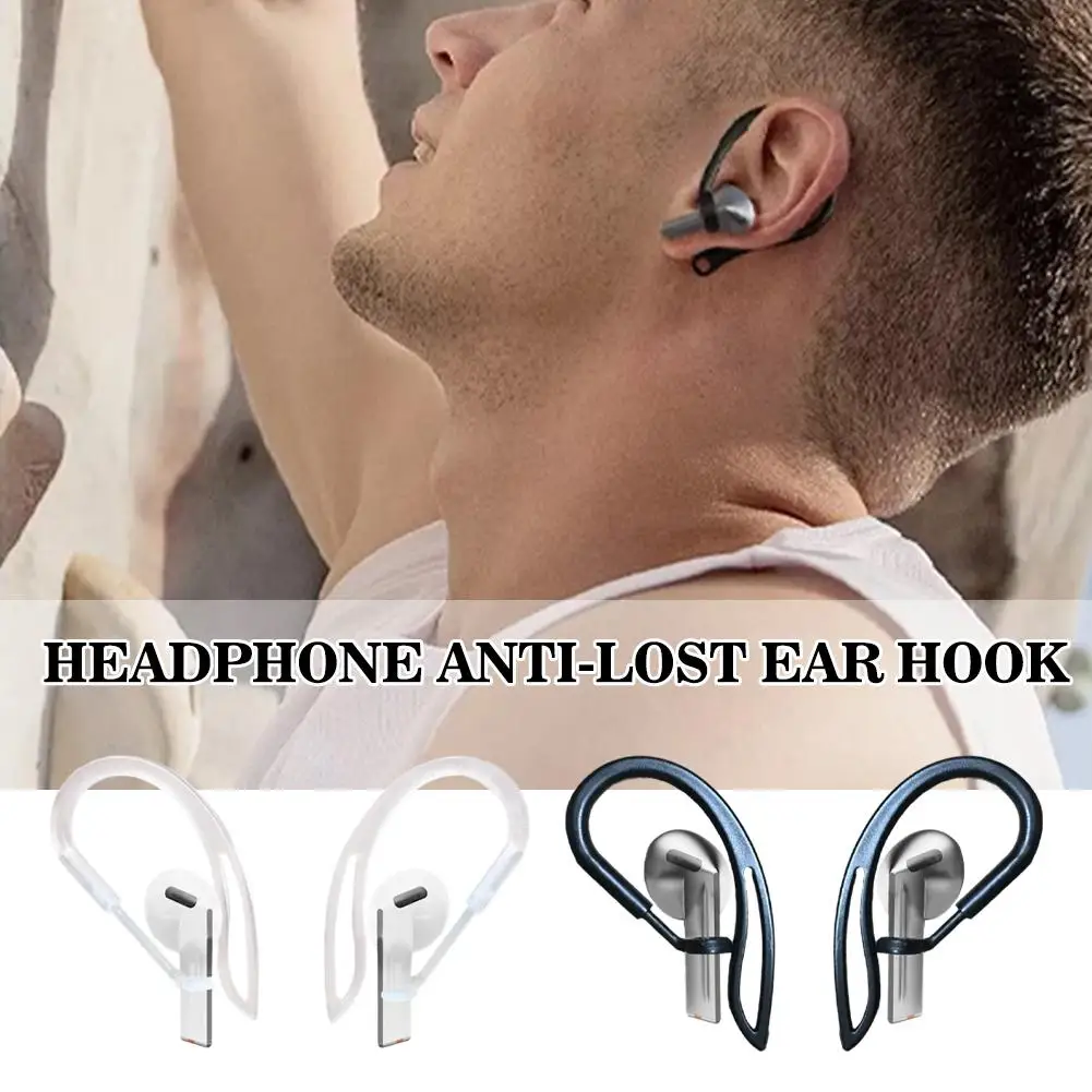 Earphone Hook For Samsung Galaxy Buds 3 Pro/Buds 3 Anti Loss Portable Wireless Bluetooth Headphones Hook Soft Rubber H9Q3
