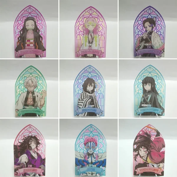Anime Demon Slayer TR Cards Kanroji Mitsuri Kochou Shinobu Kamado Nezuko Collection Cards Christmas Birthday Gift Children’s Toy