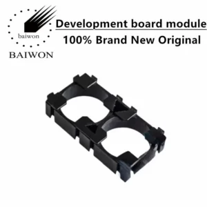 Dual 18650 lithium battery combination fixed bracket with bayonet for multi shape splicing combination 2 series