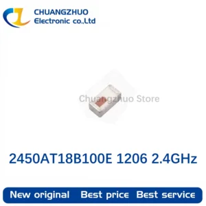 10pcs CZYX Original 2450AT18B100E 2.45GHz Mini Chip Antenna SMD-1206 Bluetooth/Wi-Fi/ZigBee LTCC