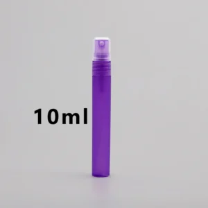 Test Bottle With Round Cap 120*16mm Travel Size Spray Bottle Pocket-Sized Sanitizer Spray 10ml Mini Spray Bottle For Travel