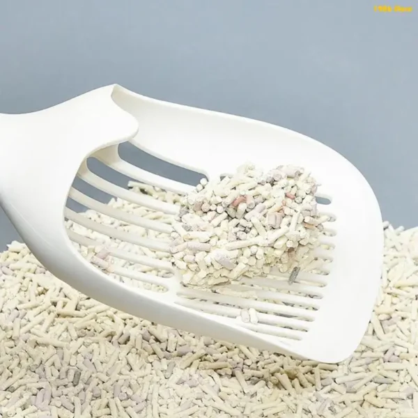 U1JB Cats Litter Scoops with Large Surfaces Design and MultiHole Sifting for Efficient Cleaning Reduce Scooping for Home Use