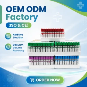 CE Approved Medical Micro Blood Sample Vacutainer Disposable K2 K3 EDTA Test Vacuum Blood Collection Tubes with Good Price